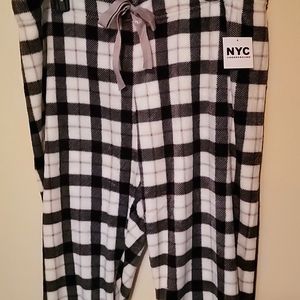 NYC Underground women's Soft Fleece Lounge/Pajama pants 1X